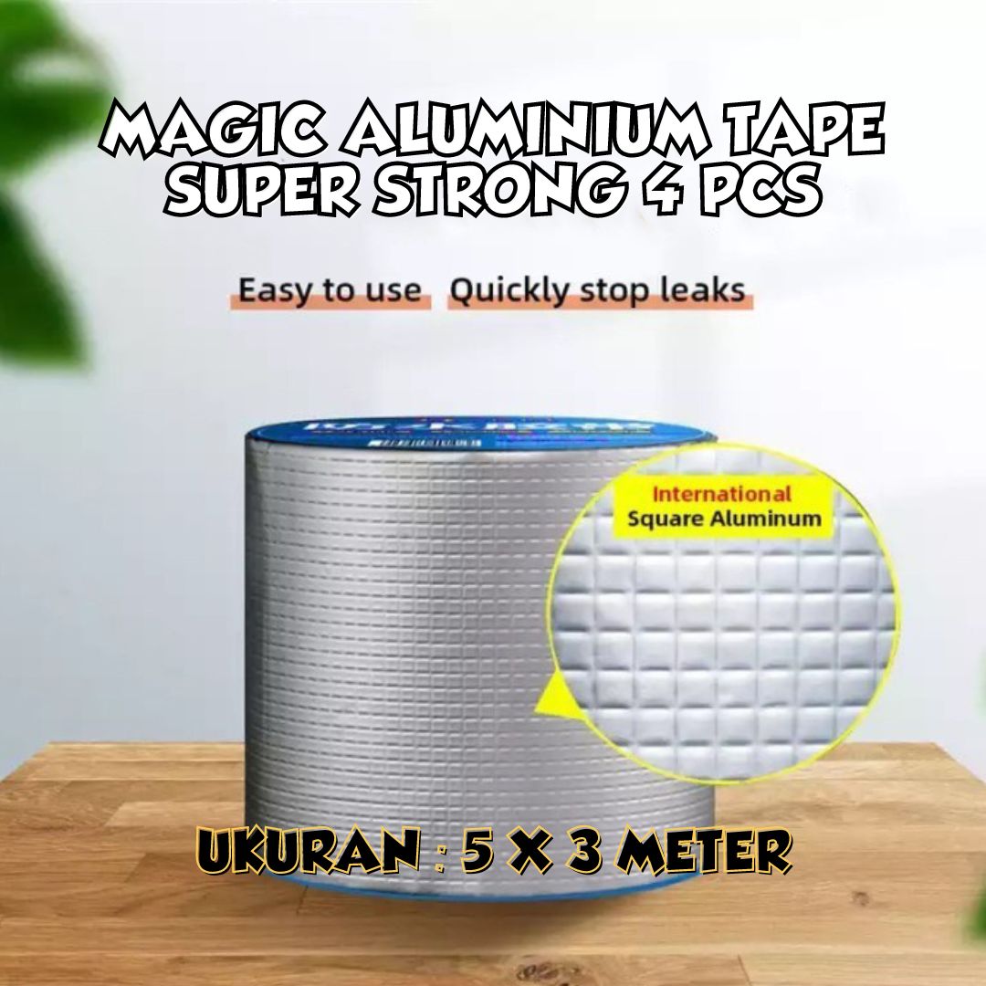 MAGIC ALUMINIUM TAPE SUPER STRONG 4 PCS